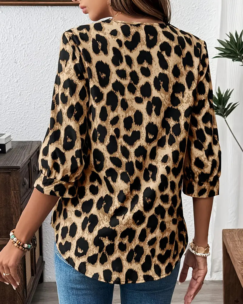 Mara – Bluse med print