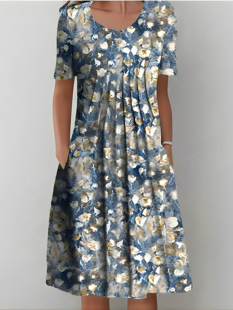 Eva – Kjole med blomster