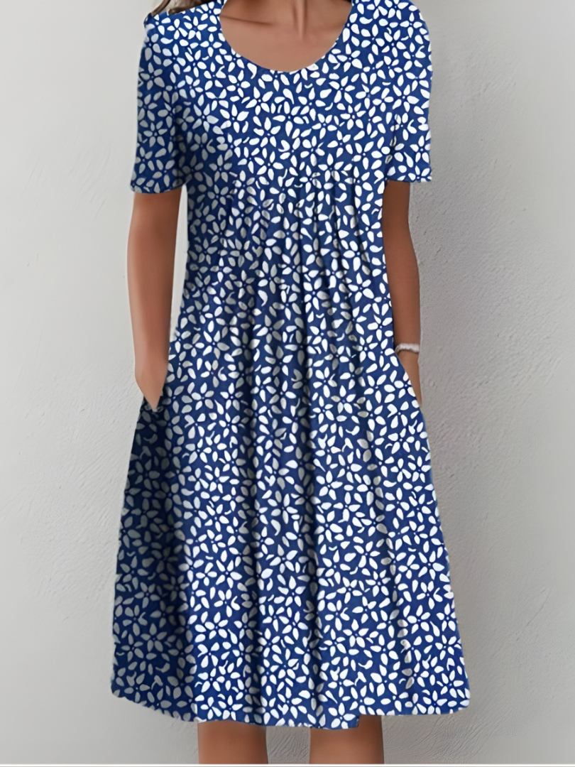 Eva – Kjole med blomster