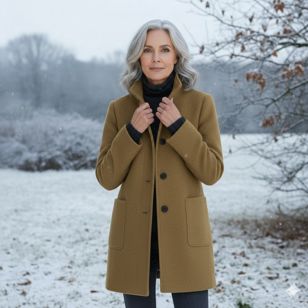 Anna – Jakke med knaplukning