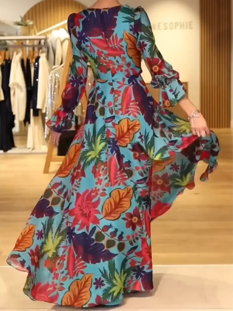 Mira – Elegant kjole med V-hals