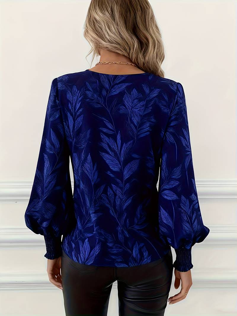 Sophie – Bluse med V-hals