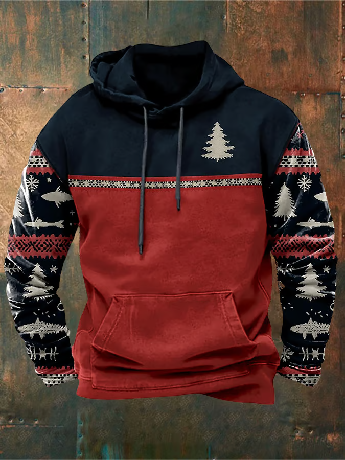 Elias - Hoodie med julemotiv