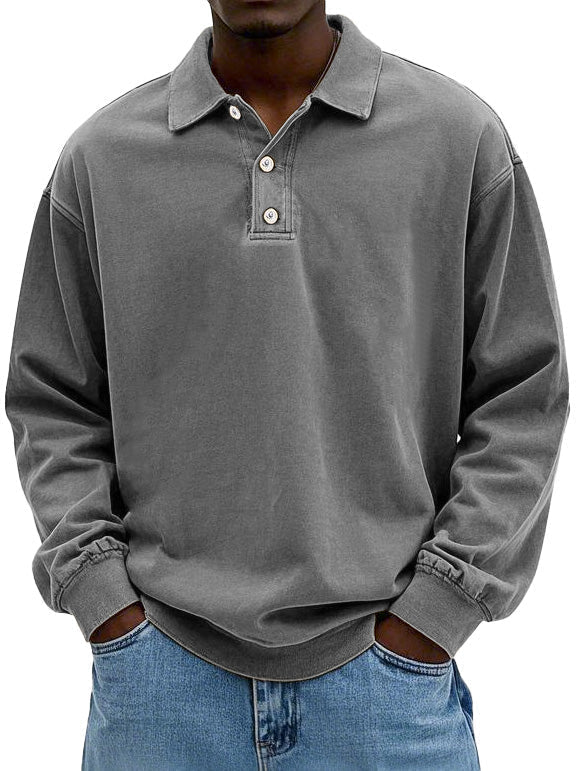 Matteo™ Herrepolo med lange ærmer