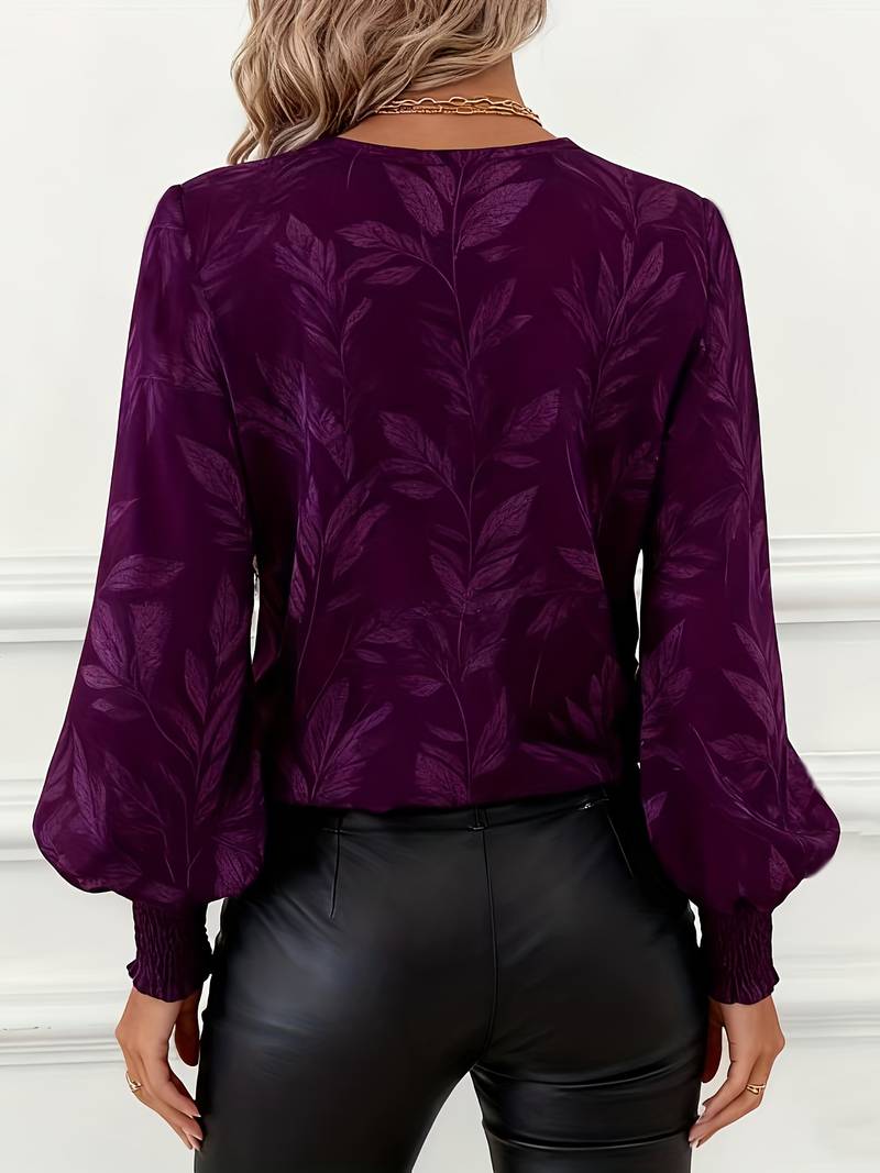Sophie – Bluse med V-hals