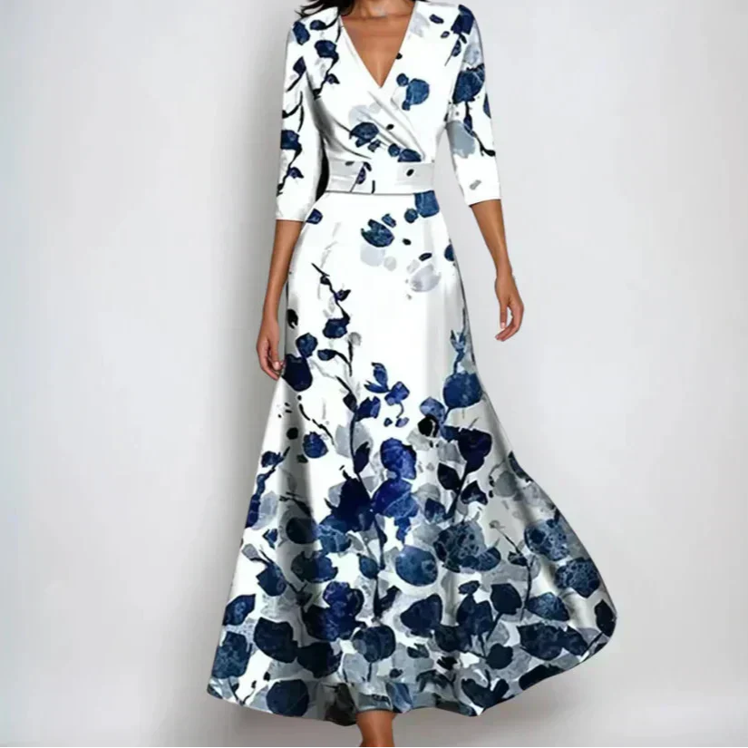 Livia – Elegante blomsterkjole