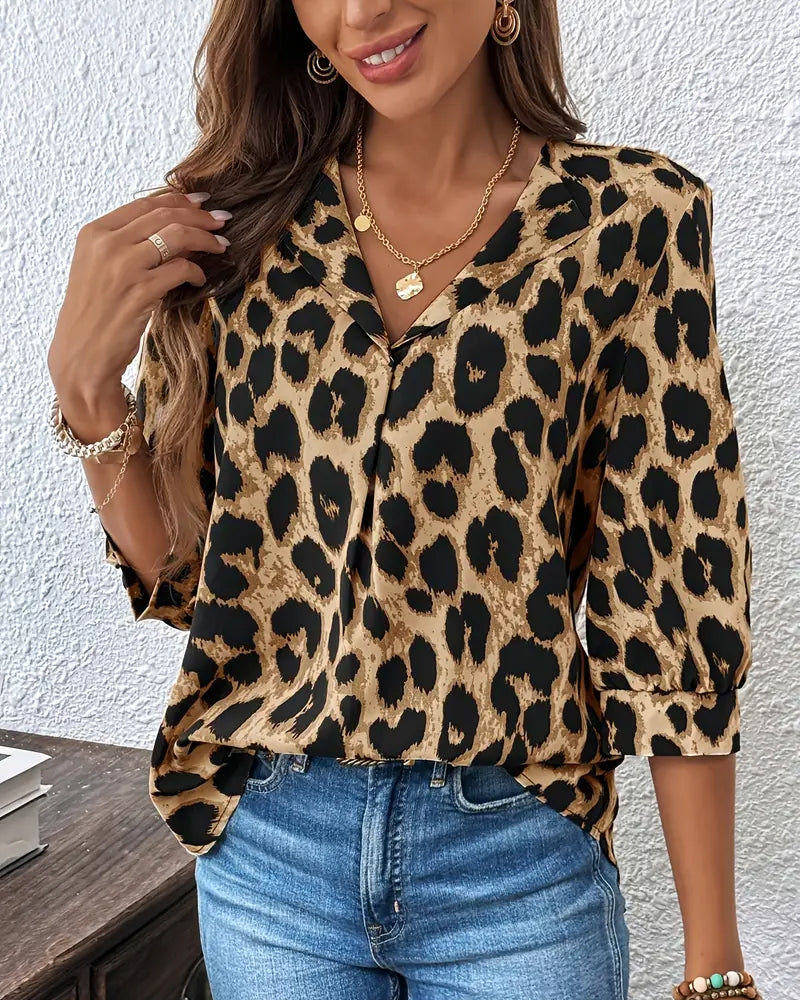 Mara – Bluse med print