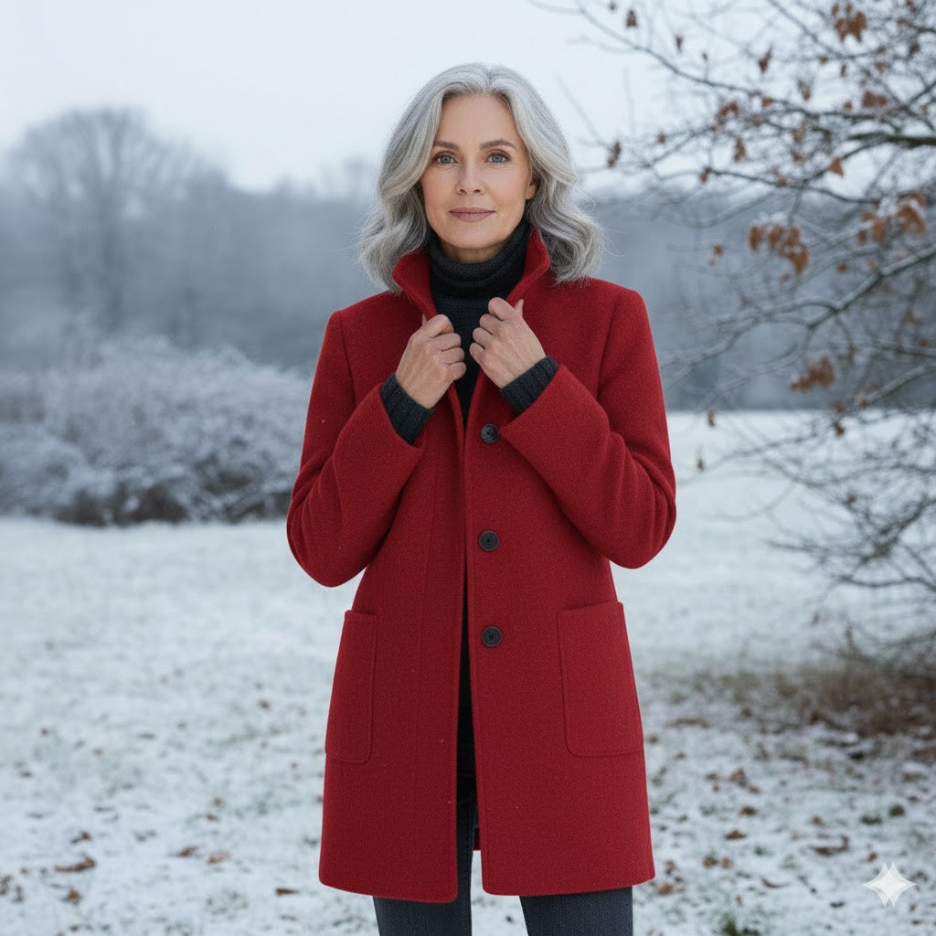 Anna – Jakke med knaplukning