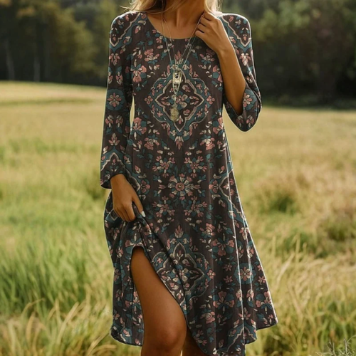 Esmee – Kjole med print
