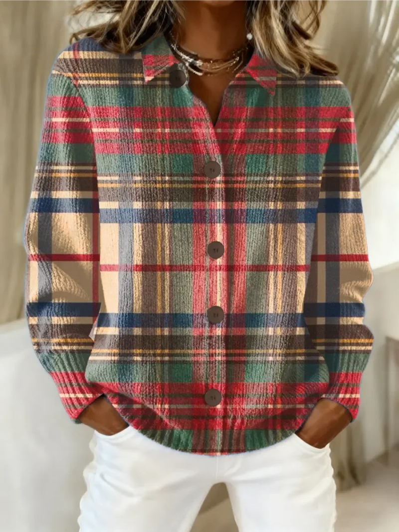 Nora – Ternet strikket bluse
