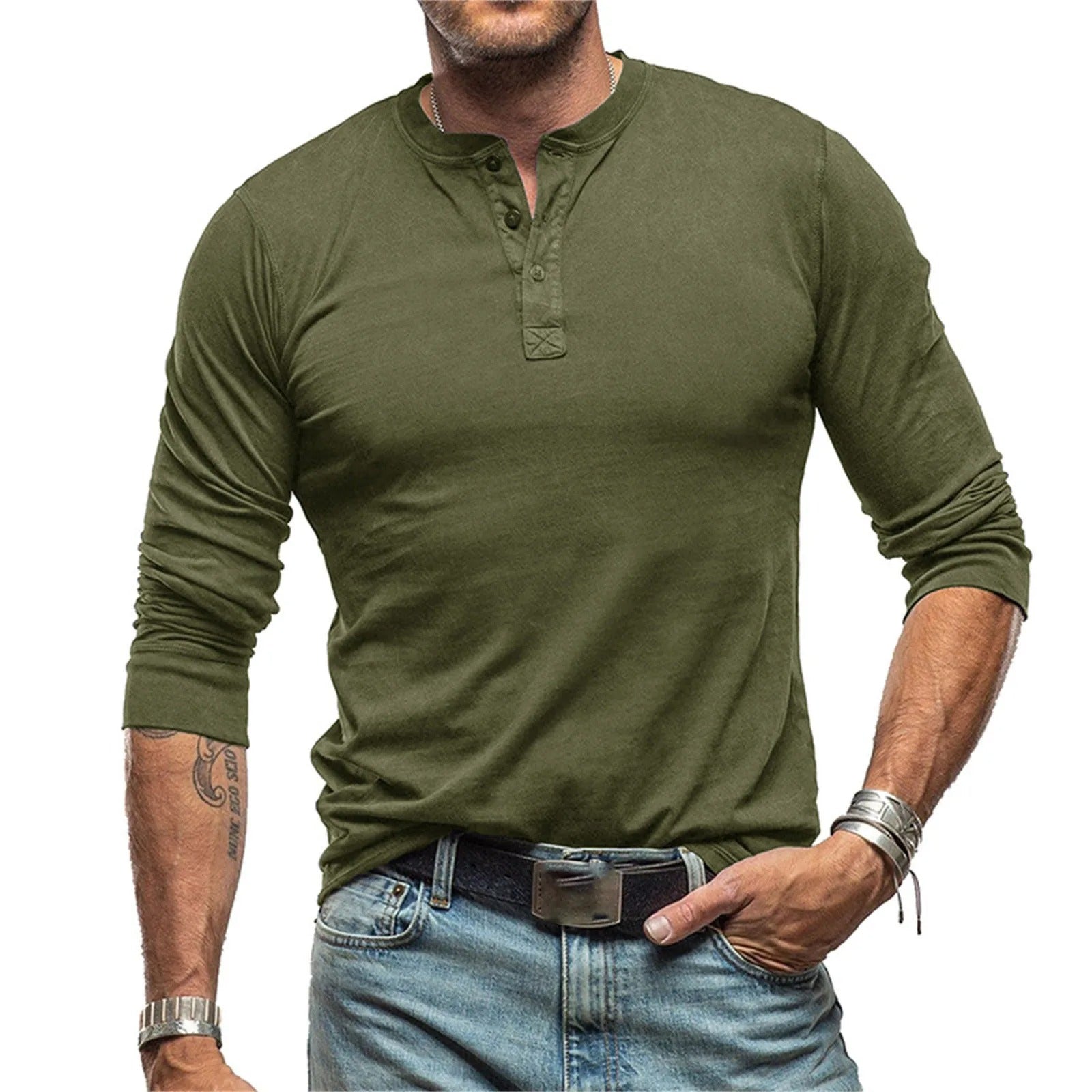 Darell™ Vintage skjorte med lange ærmer