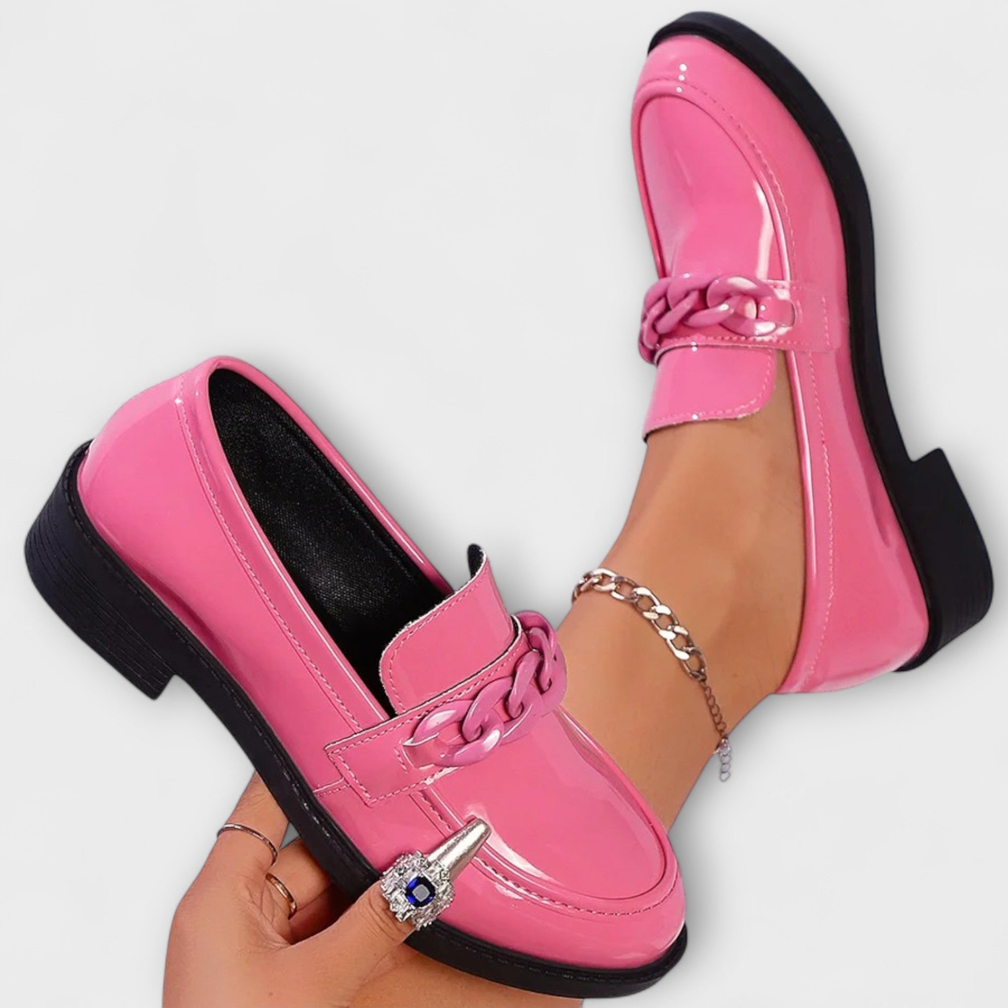 Lumi – Runde Teenvorm, Casual Loafers