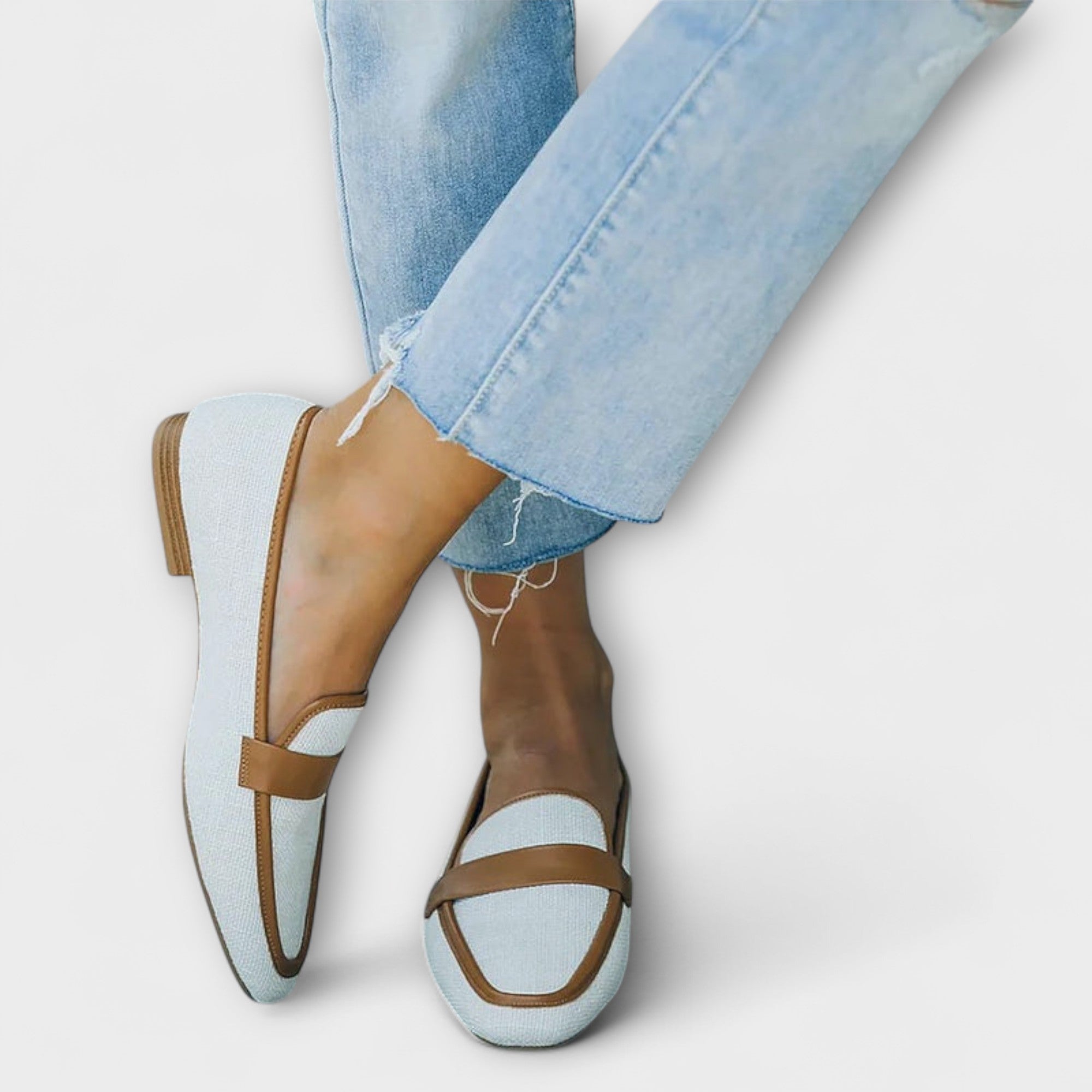 Elowen – Retro-Loafer i Casual-Stil