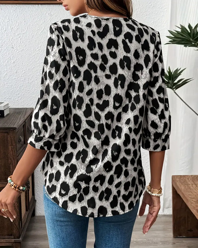 Mara – Bluse med print