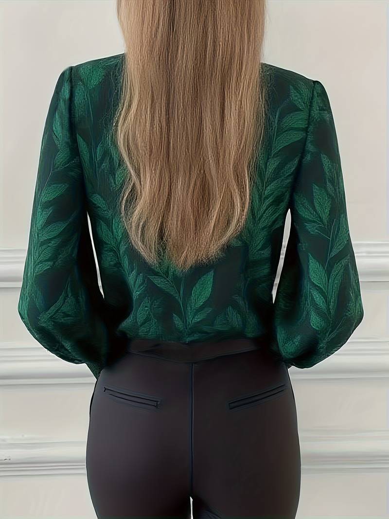 Sophie – Bluse med V-hals
