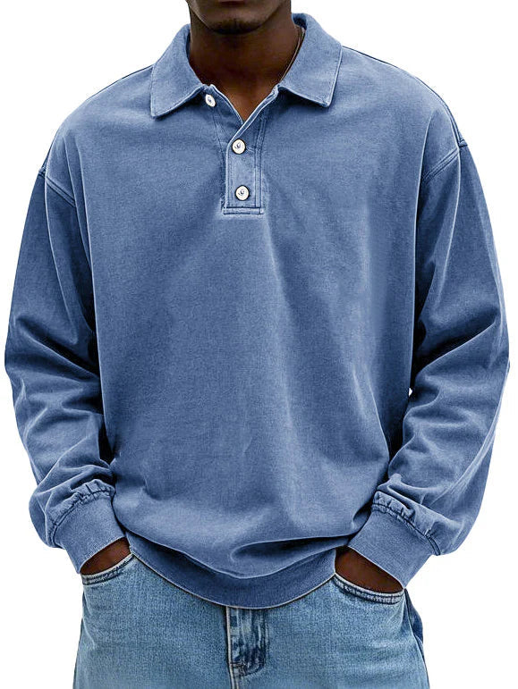 Matteo™ Herrepolo med lange ærmer