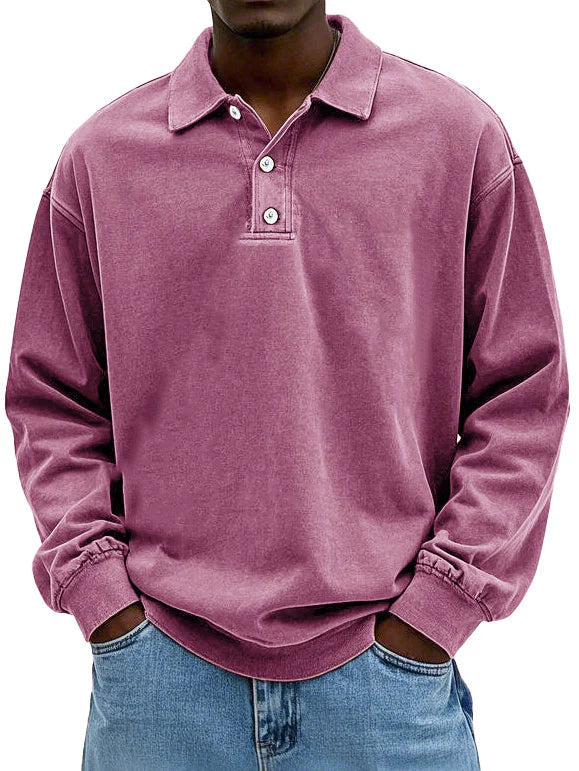 Matteo™ Herrepolo med lange ærmer